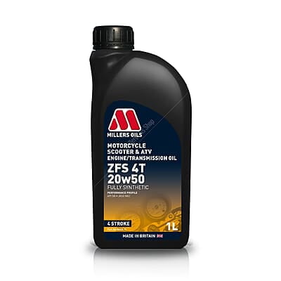 Millers Oils ZFS 4T 20w50 Millers Oils ZFS 4T 20w50
