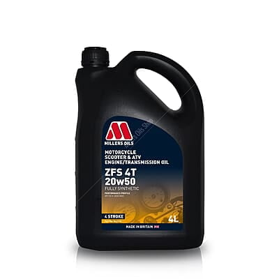 Millers Oils ZFS 4T 20w50 Millers Oils ZFS 4T 20w50