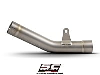 SC Project Central Link Pipe Titanium, Compatible with Specific SC-Project Range SC Project Central Link Pipe Titanium, Compatible with Specific SC-Project Range