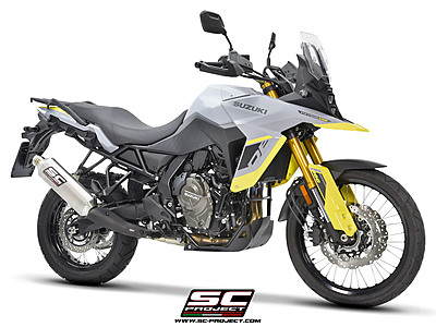 SC-Project Rally Raid Titanium Exhaust for Suzuki V-Strom 800DE / 800SE (2023 - 2025) SC-Project Rally Raid Titanium Exhaust for Suzuki V-Strom 800DE / 800SE (2023 - 2025)
