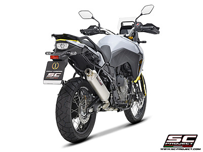 SC-Project Rally Raid Titanium Exhaust for Suzuki V-Strom 800DE / 800SE (2023 - 2025) SC-Project Rally Raid Titanium Exhaust for Suzuki V-Strom 800DE / 800SE (2023 - 2025)