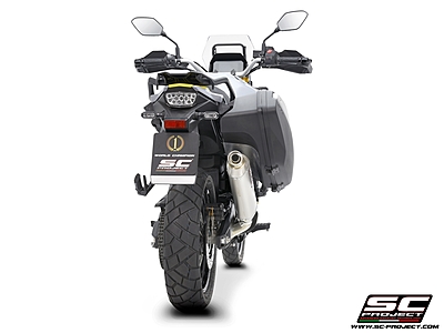 SC-Project Rally Raid Titanium Exhaust for Suzuki V-Strom 800DE / 800SE (2023 - 2025) SC-Project Rally Raid Titanium Exhaust for Suzuki V-Strom 800DE / 800SE (2023 - 2025)