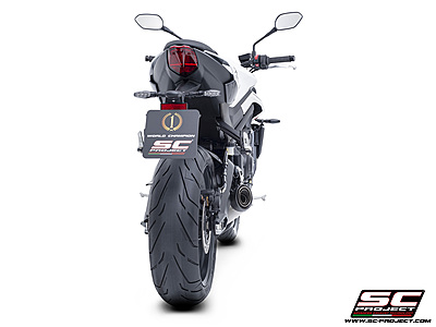 SC Project 3-1 Stainless Steel Full Exhaust System, With S1 Stainless Steel Exhaust for Triumph Street Triple 765 2023 Onwards SC Project 3-1 Stainless Steel Full Exhaust System, With S1 Stainless Steel Exhaust for Triumph Street Triple 765 2023 Onwards