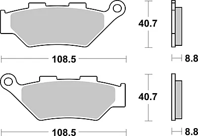 Brembo 07KS07SA Sintered Brake Pad Brembo 07KS07SA Sintered Brake Pad