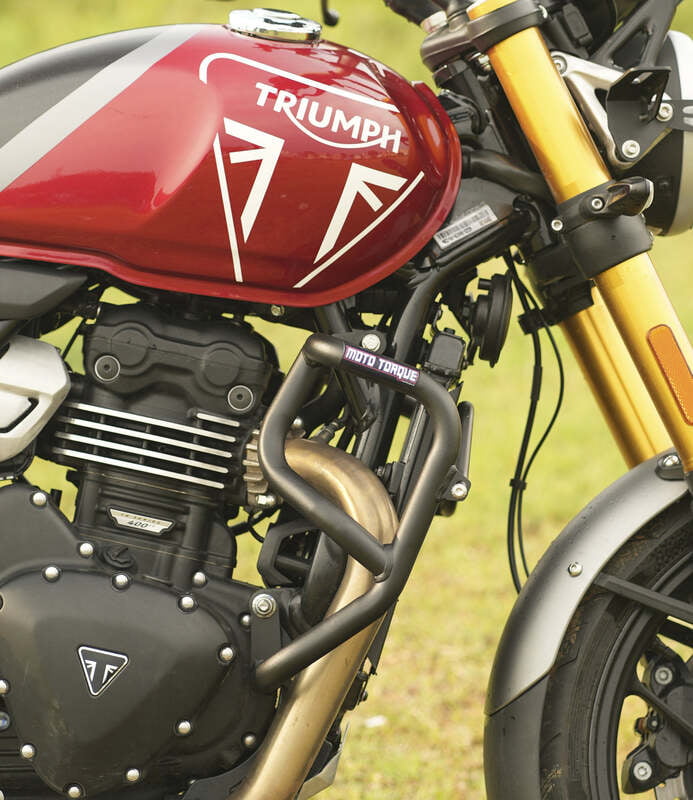 Moto Torque Crash Guard - Urban Retro for Triumph Speed 400 Moto Torque Crash Guard - Urban Retro for Triumph Speed 400