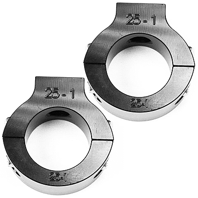 Clearwater Lights B25 - 25mm/1" Bar Clamp (Pair)