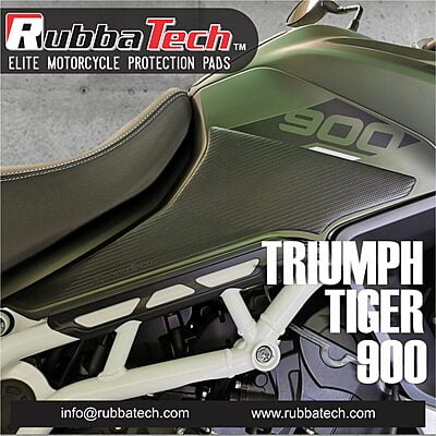 RubbaTech Knee Pads for Triumph Tiger 900 RubbaTech Knee Pads for Triumph Tiger 900