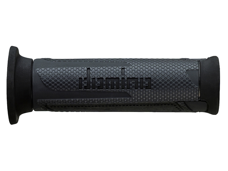 Domino A250 Anthracite/Black Touring Grips Domino A250 Anthracite/Black Touring Grips
