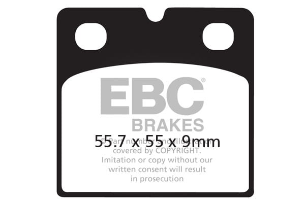 EBC Brakes FA018HH Double-H Series Sintered Brake Pads EBC Brakes FA018HH Double-H Series Sintered Brake Pads