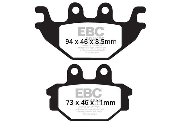 EBC Brakes FA377HH Double-H Series Sintered Brake Pads EBC Brakes FA377HH Double-H Series Sintered Brake Pads