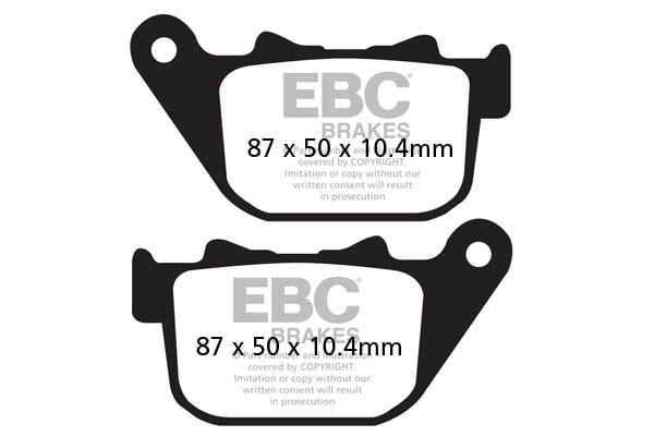EBC Brakes FA387HH Double-H Series Sintered Brake Pads EBC Brakes FA387HH Double-H Series Sintered Brake Pads