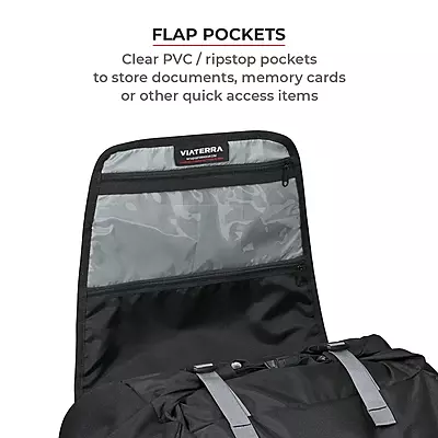 Viaterra RTW Series - Hammerhead 45 Universal Motorcycle Tailbag Viaterra RTW Series - Hammerhead 45 Universal Motorcycle Tailbag