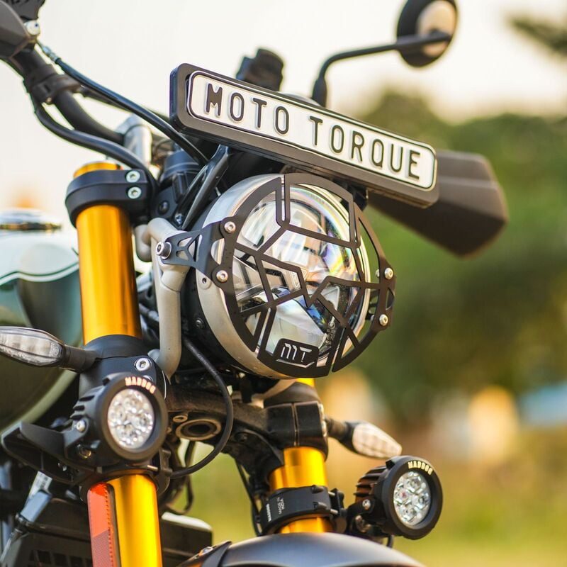 Moto Torque Headlight Grill for Triumph Scrambler 400 X