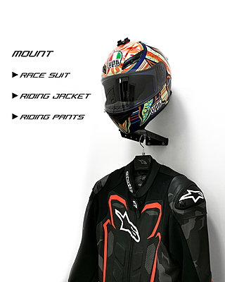 Motofusion Riding Gear Rack Motofusion Riding Gear Rack