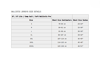 EVS G7 Ballistic Jersey EVS G7 Ballistic Jersey