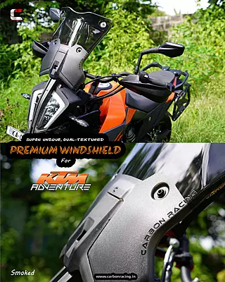 Carbon Racing V2 Touring Windshield (Full Set) for 390 Adventure Carbon Racing V2 Touring Windshield (Full Set) for 390 Adventure