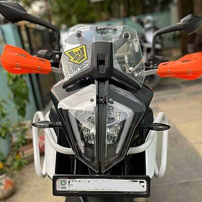 Motoioi Headlight guard without yellow filter for KTM Adventuere 390